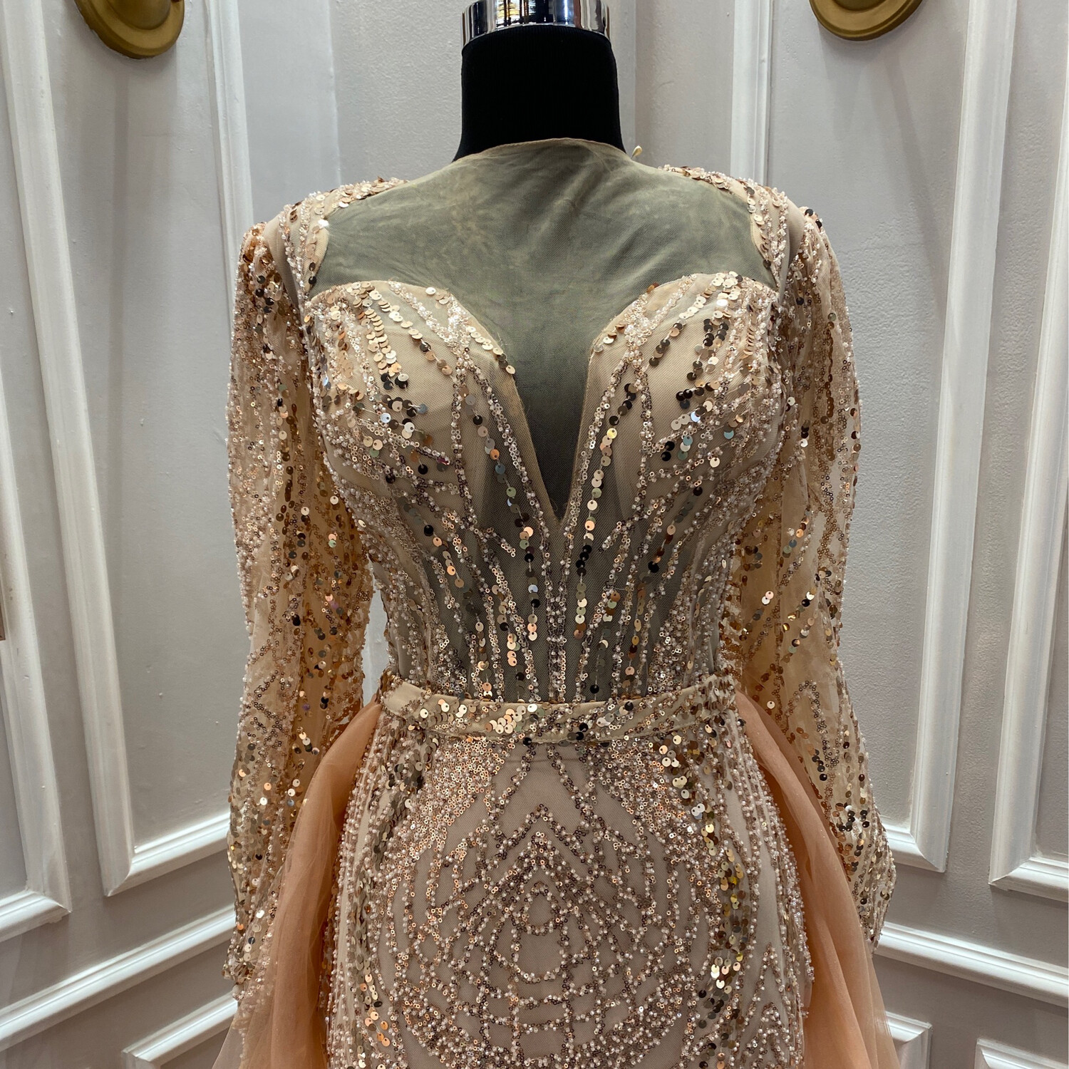 VESTIDO LARGO - ROSE - TALLA 48