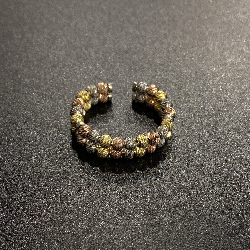ANILLO DOBLE TRICOLOR