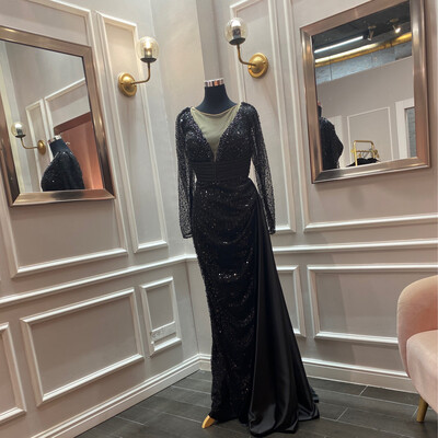 Vestido-Largo-Negro-Talla/48