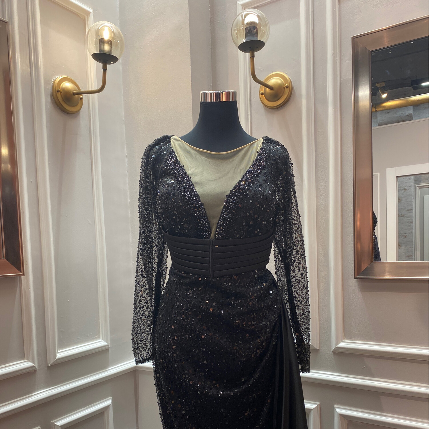 Vestido-Largo-Negro-Talla/48