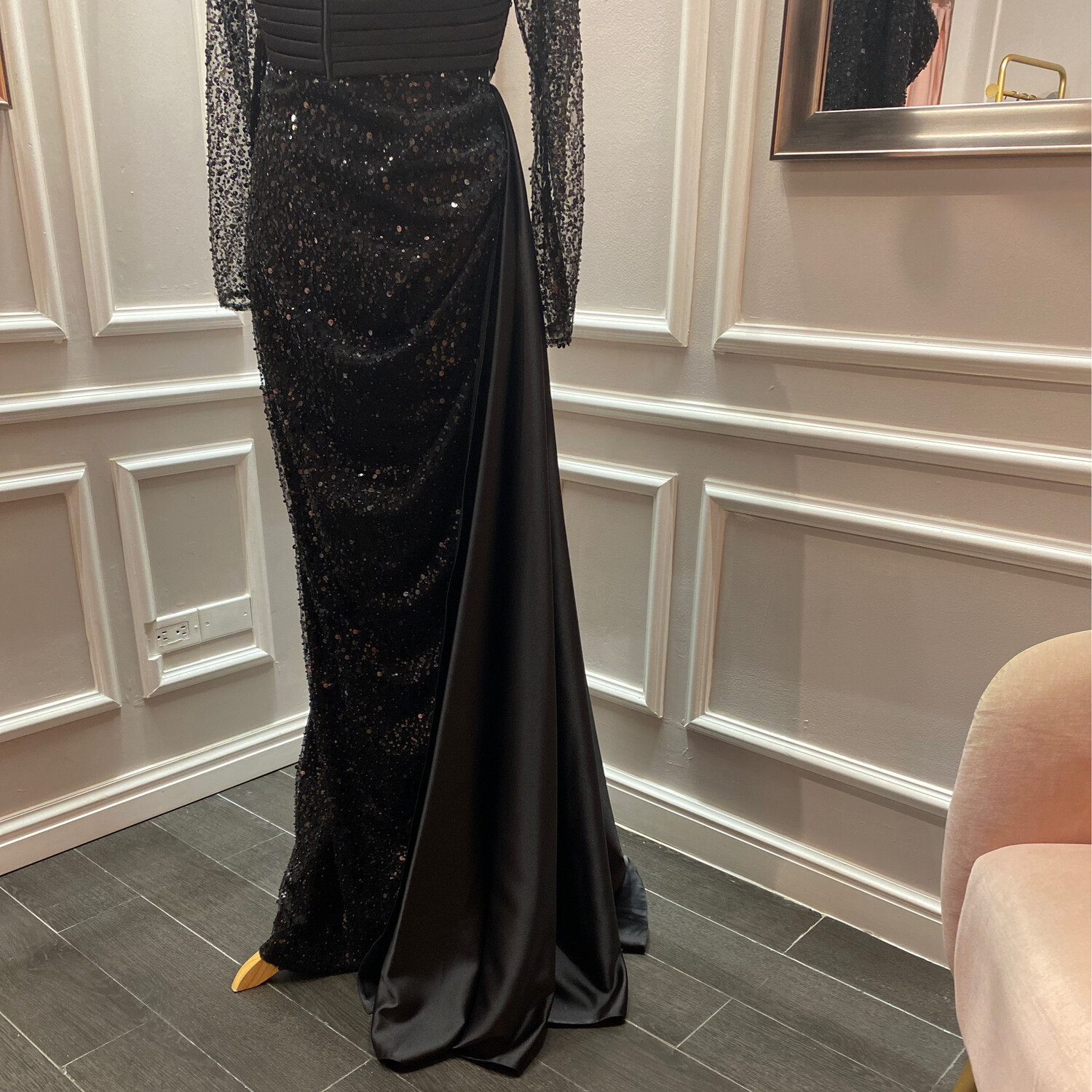Vestido-Largo-Negro-Talla/48