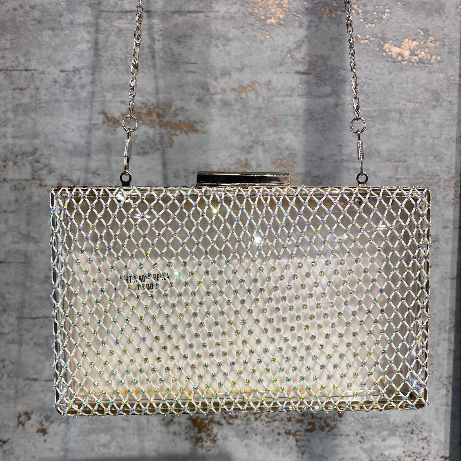 CARTERA DE MANO O CRUZADA - BLANCA
