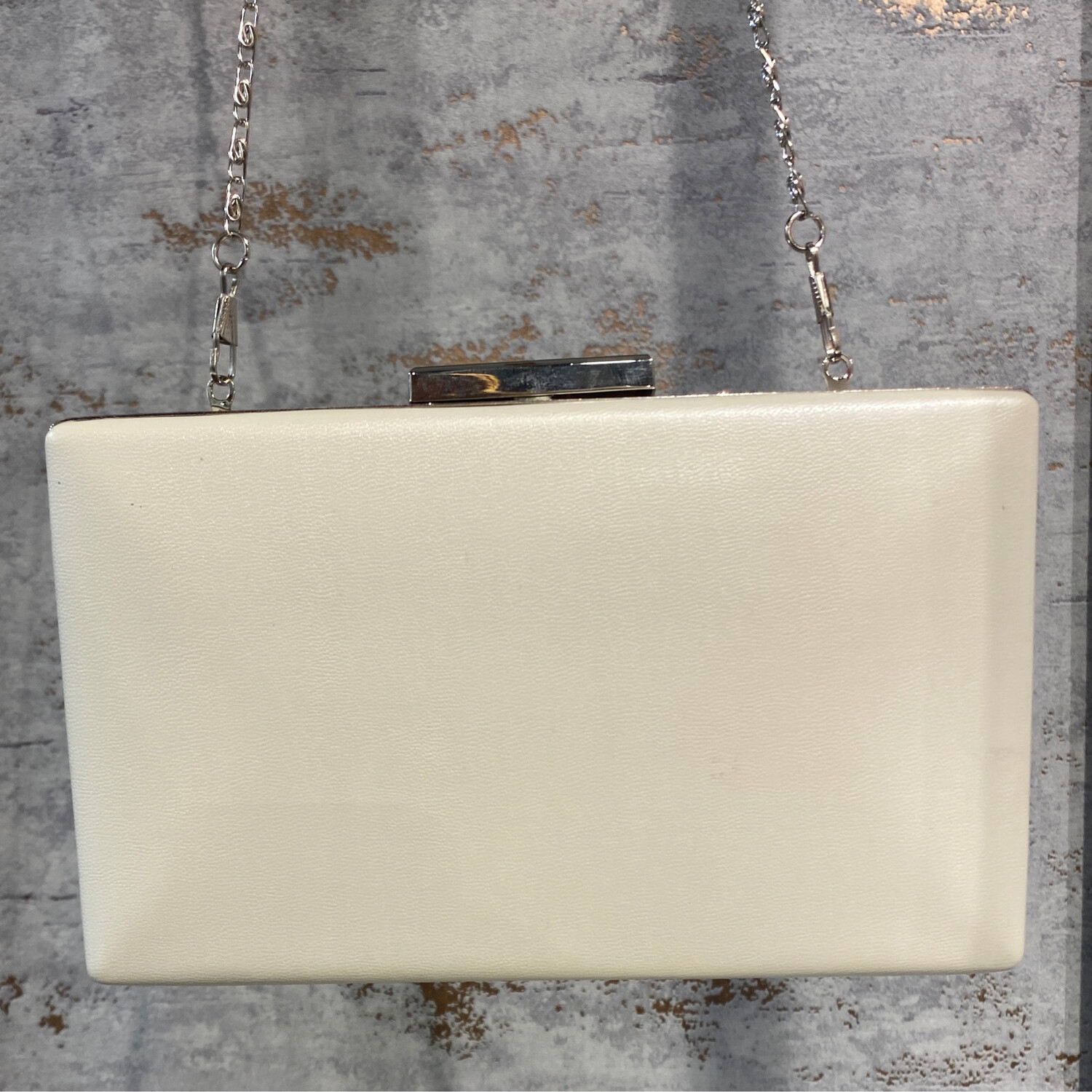 CARTERA DE MANO O CRUZADA - BLANCA