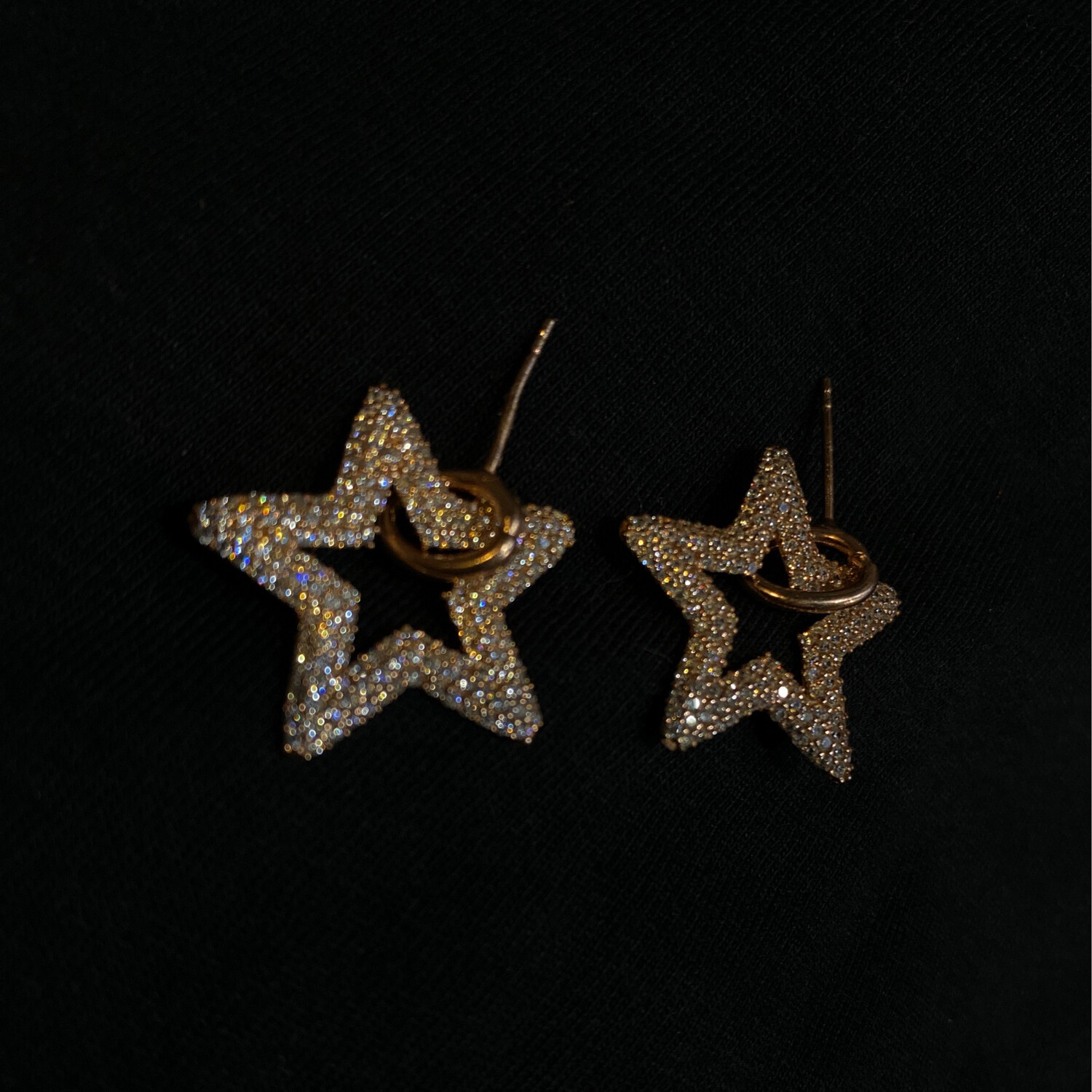ARETES DORADOS ESTRELLA
