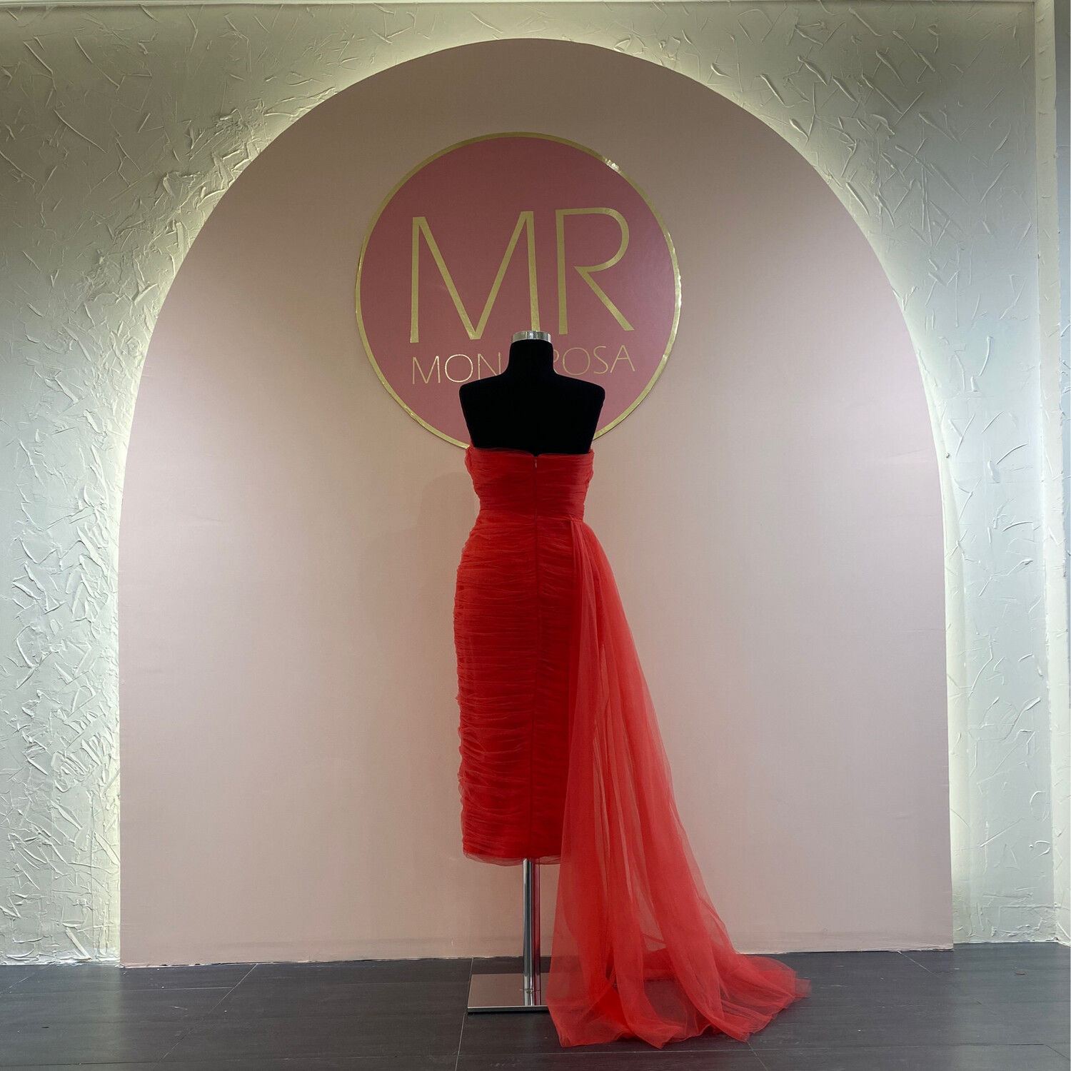 Vestido-Corto-Rojo-Talla/42