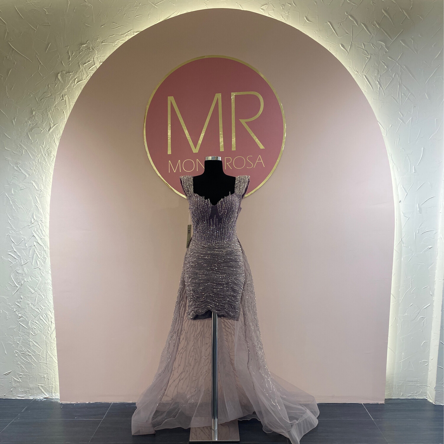 Vestido Largo,	Morado lila	,Talla	10