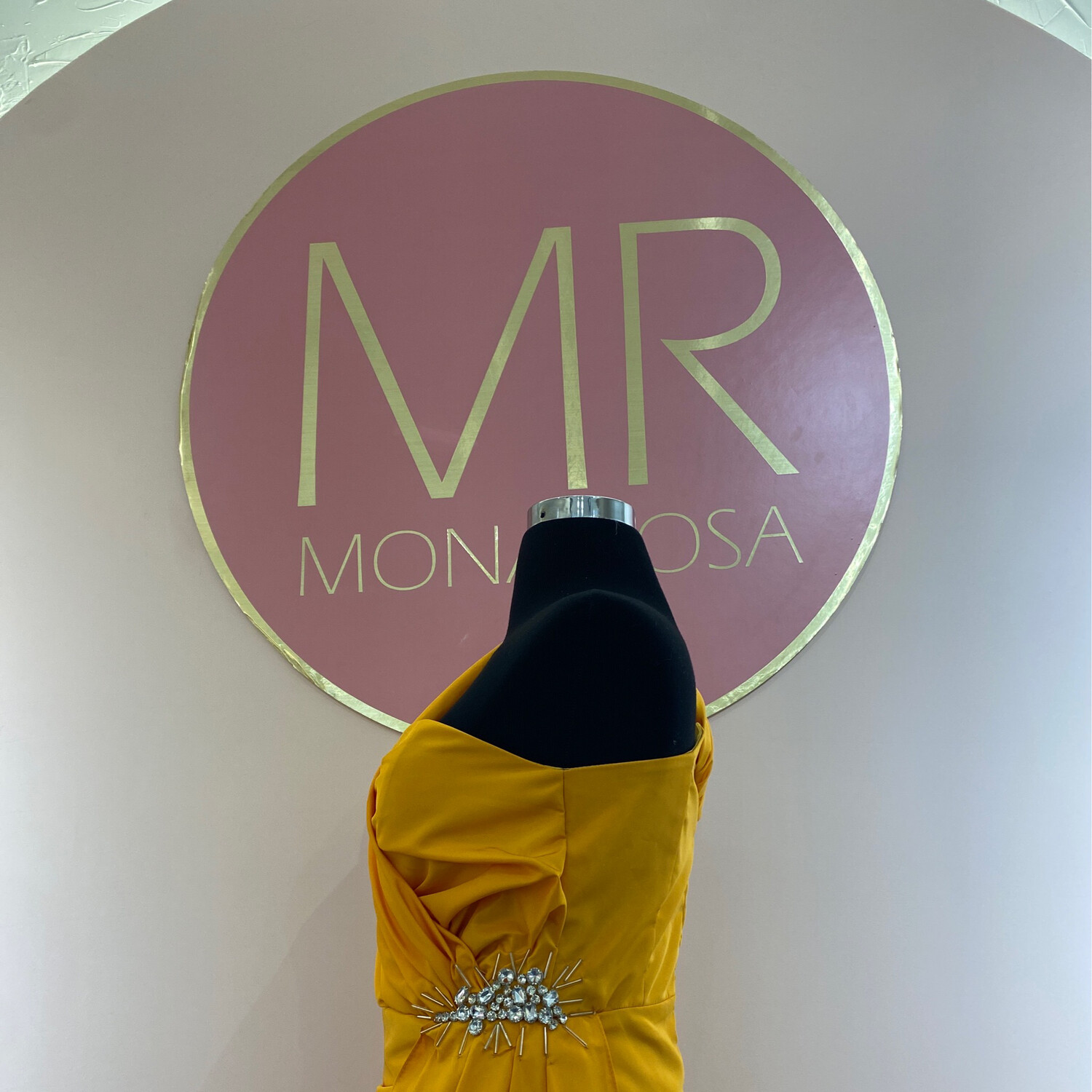 Vestido-Corto-Amarillo-Talla/42