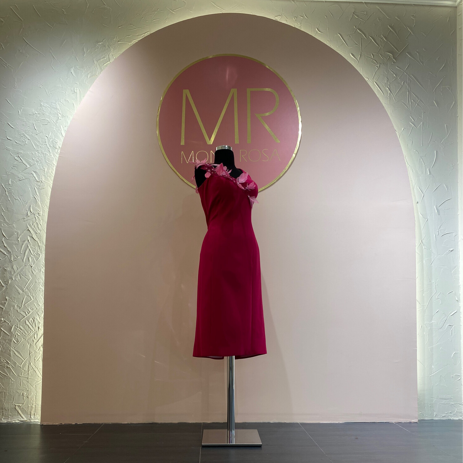 Vestido-corto-Rosado-Talla/48