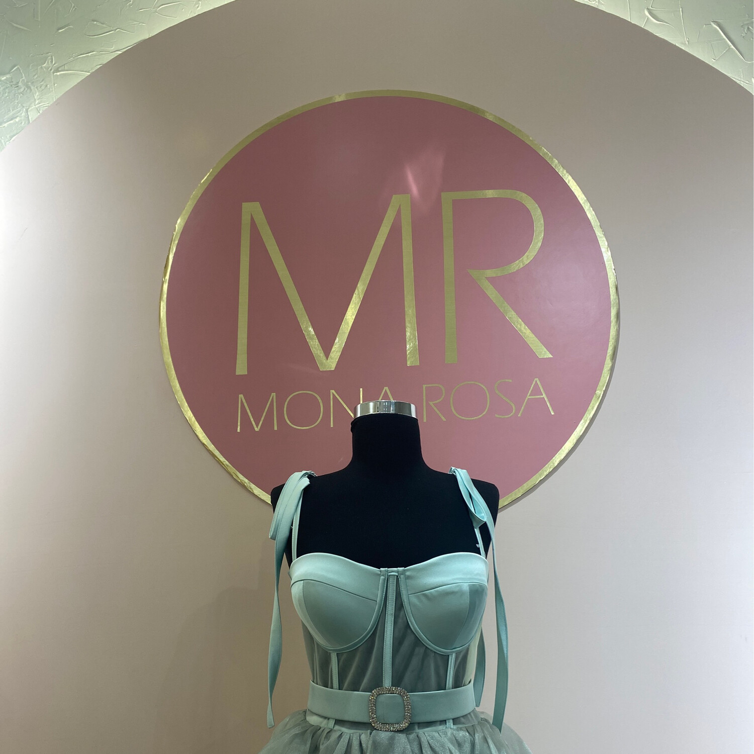 Vestido Largo,	Verde Menta	,Talla	40