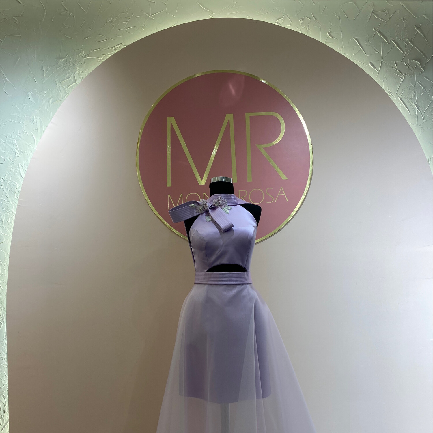VESTIDO LARGO MIDI	COLOR	LILA