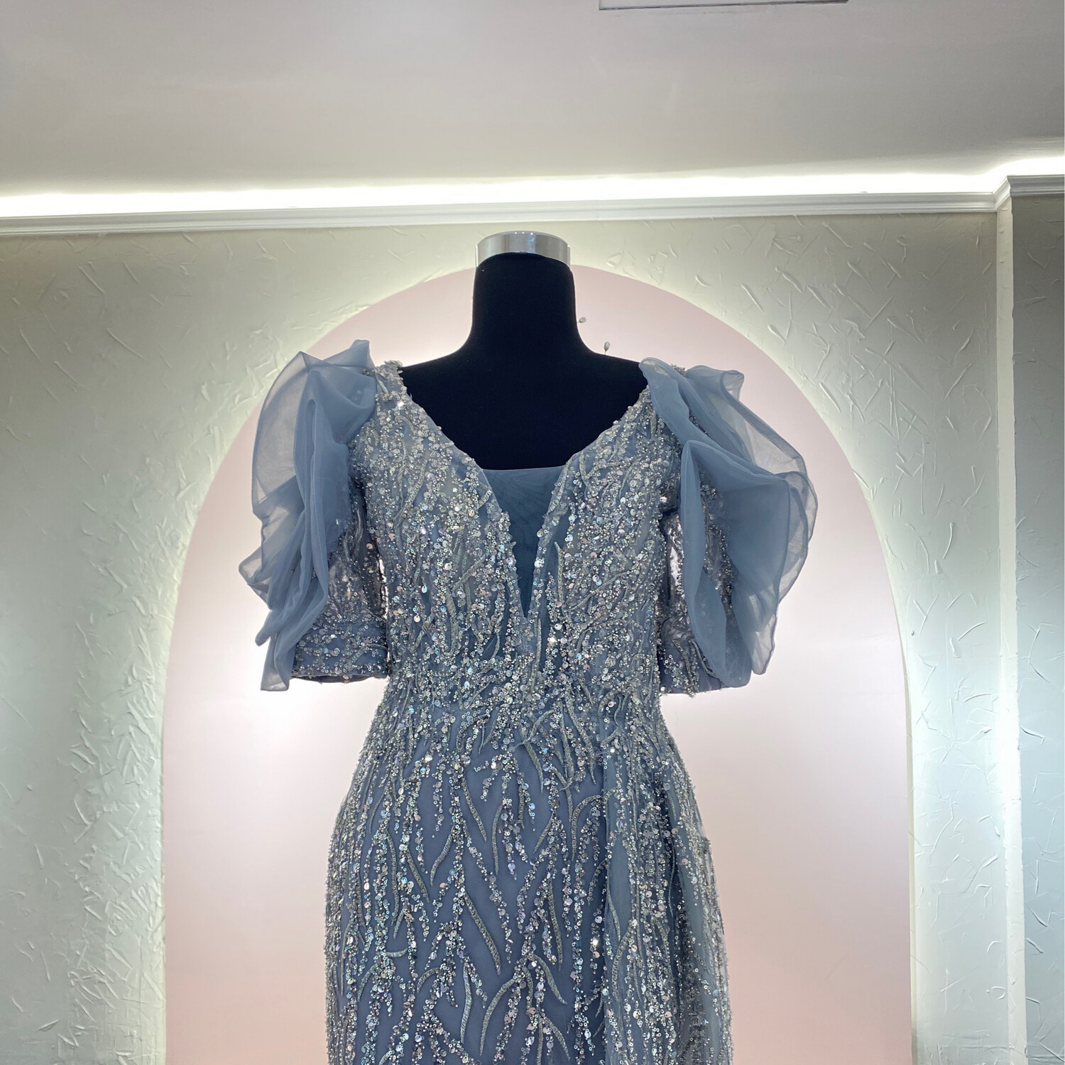 Vestido Celeste Talla S