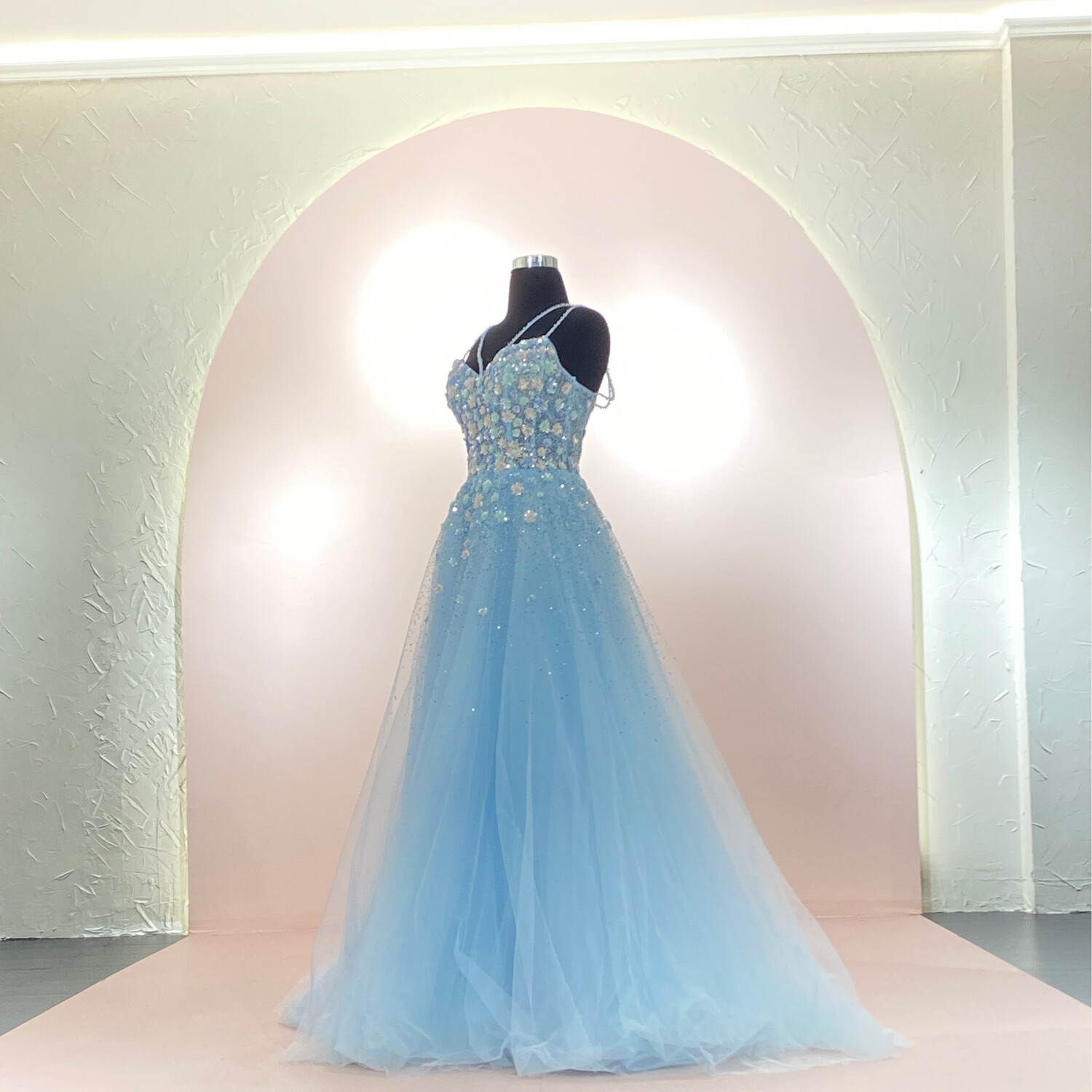 Vestido-Largo-skyblue-Talla/12