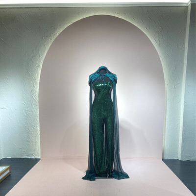 Vestid-Jumpsuit-Verde-Talla/44 MWCR0064-44