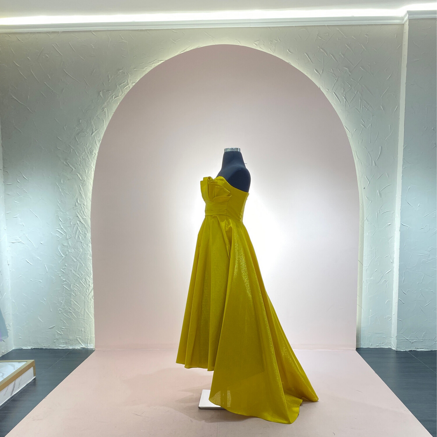 Vestido-Corto&Largo-Amarillo-Talla/40  Vestido-Corto&Largo-Amarillo-Talla/40