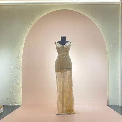 Talla 44 - Beige / Details Silver