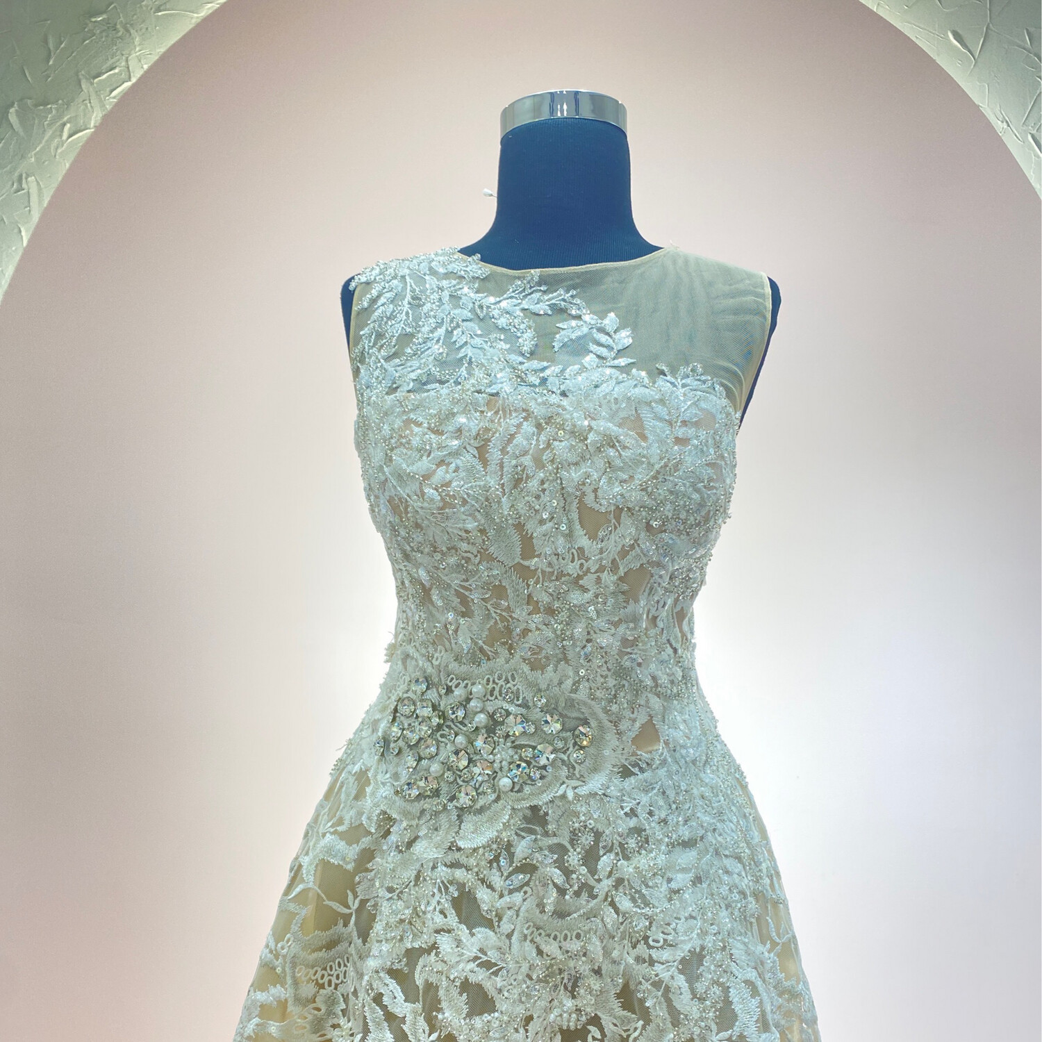 VESTIDO LARGO - BLANCO