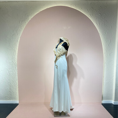 Vestido Blanco Talla ( S )