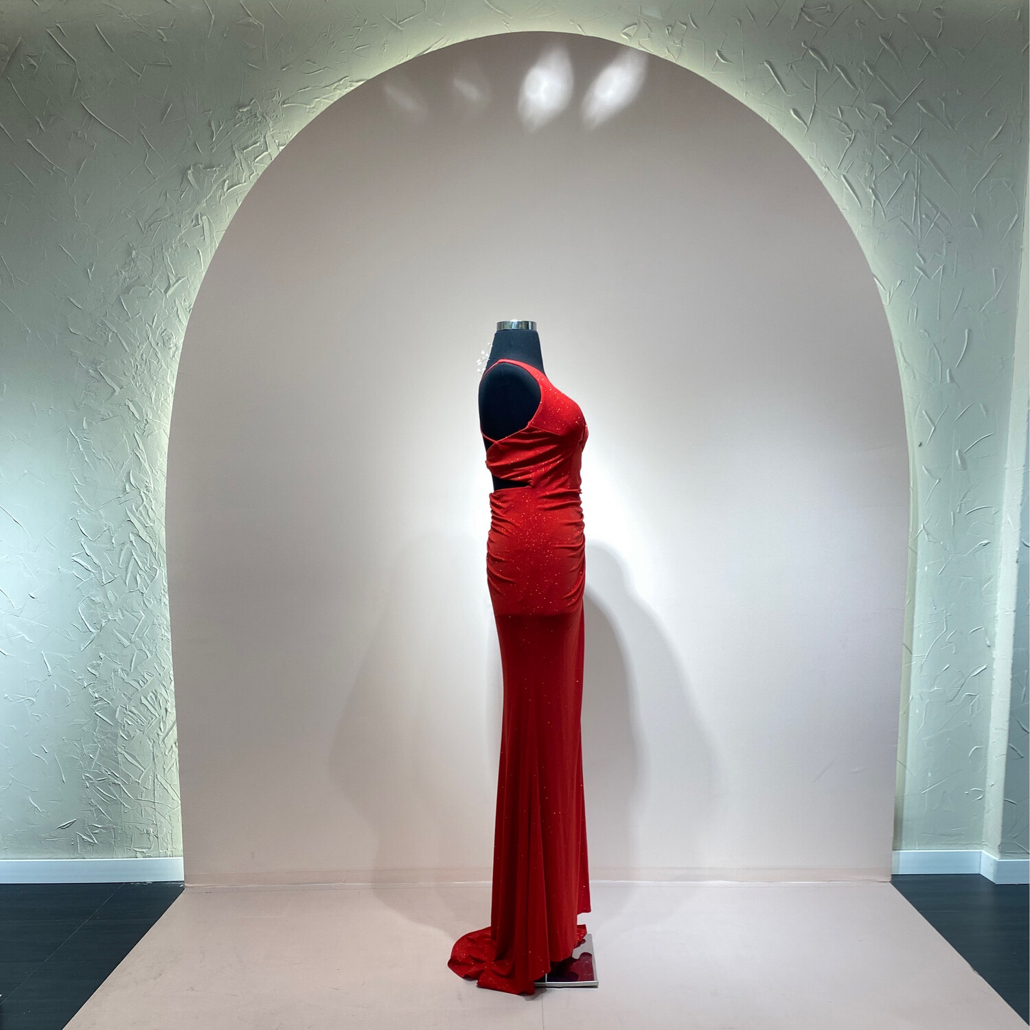Vestido Largo Rojo Talla 40/8