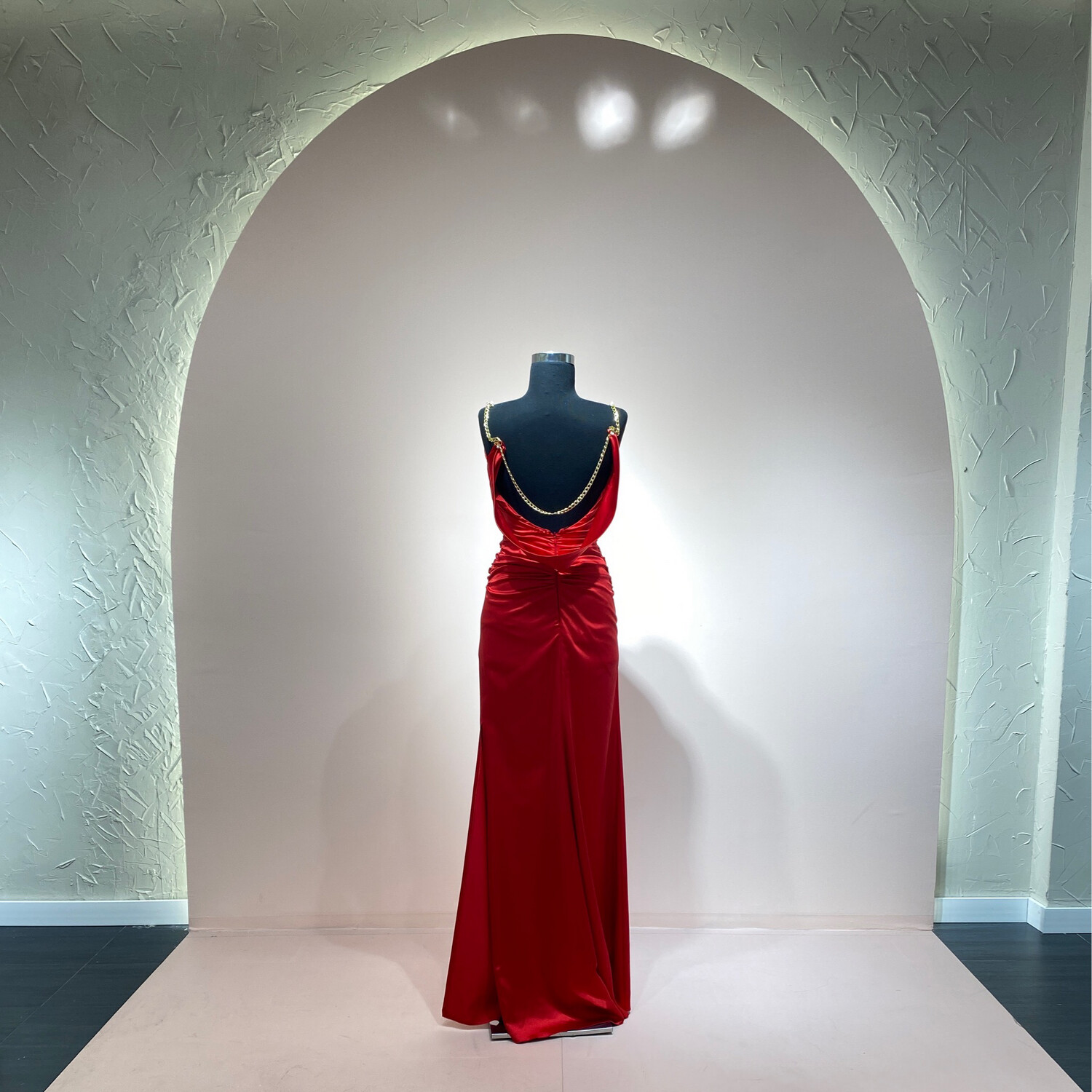 Vestido-Largo-Rojo-Talla/2 RE5054R-2 Vestido-Largo-Rojo-Talla/2 RE5054R-2