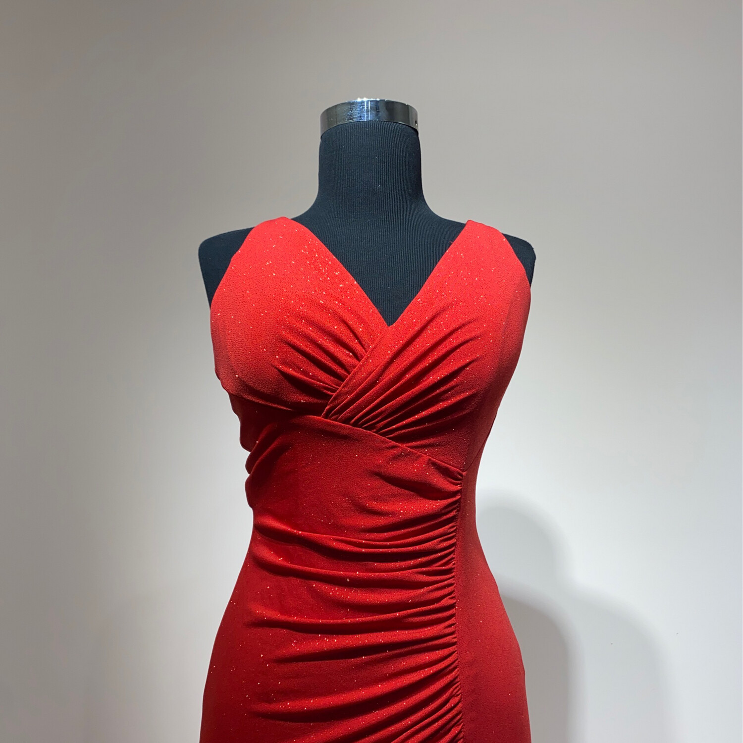 Vestido Largo Rojo Talla 40/8