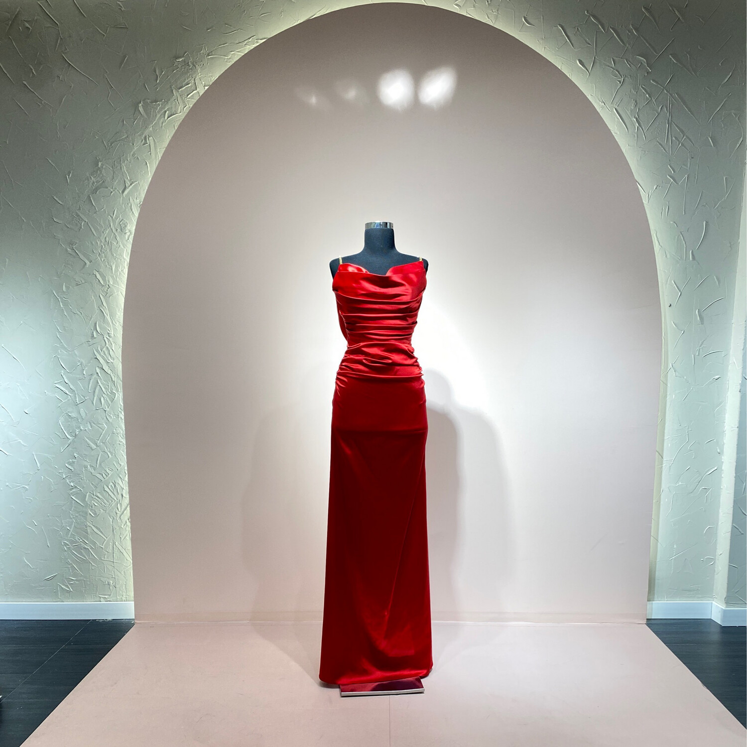 Vestido-Largo-Rojo-Talla/2 RE5054R-2 Vestido-Largo-Rojo-Talla/2 RE5054R-2