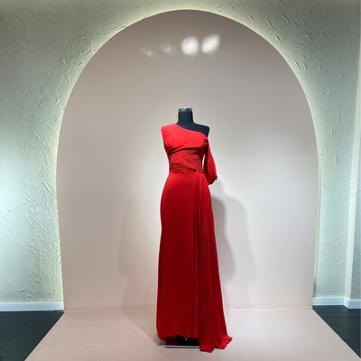 Vestido-Largo-Rojo-Talla/40 MWRED-40 Vestido-Largo-Rojo-Talla/40 MWRED-40