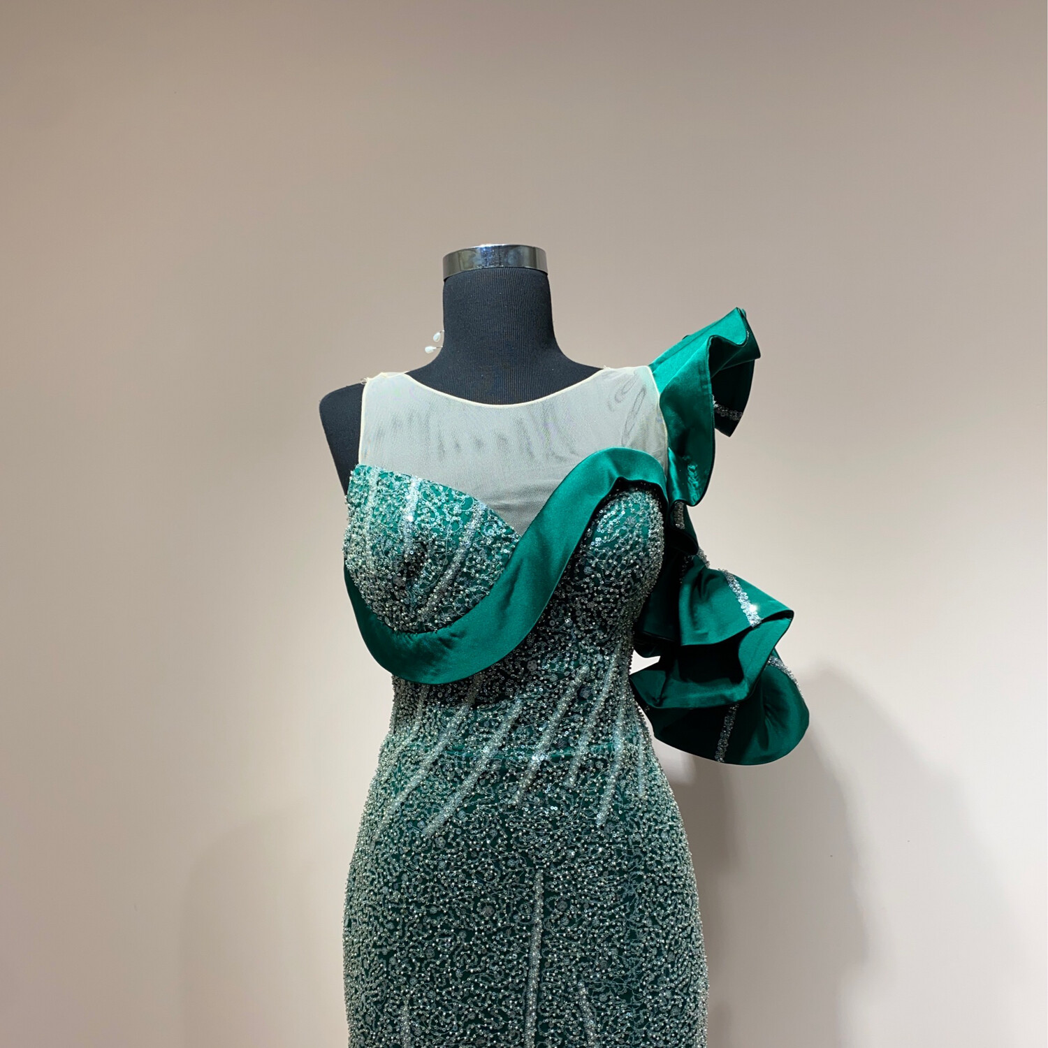Vestido-Largo-Verde-talla/44