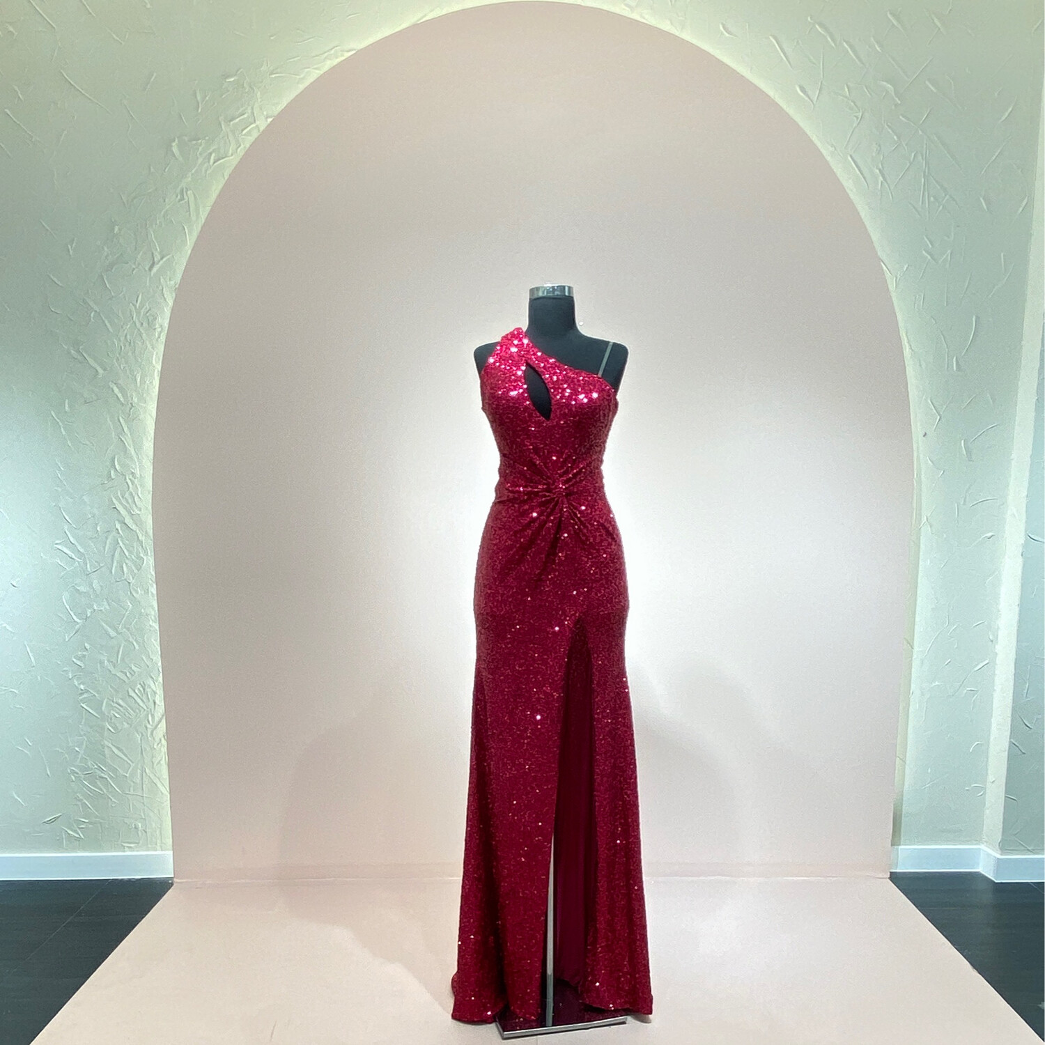 Vestido-Largo-Magenta-Talla/38