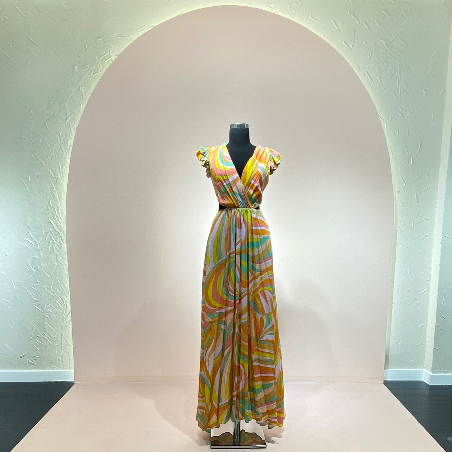Vestido-Largo-Multicolor-Talla/38 MWS27338-38