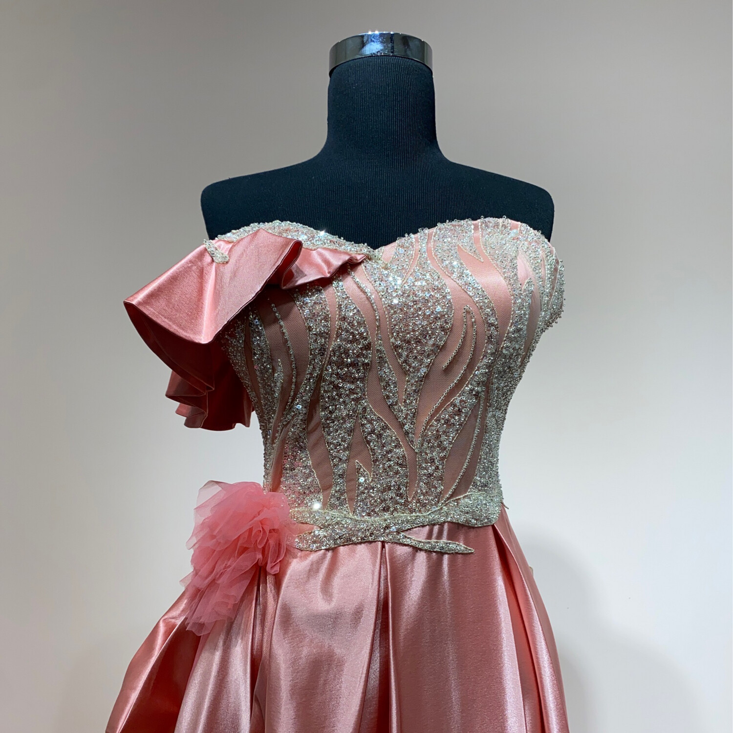 Vestido-Largos-HotPink-Talla/42 HN054