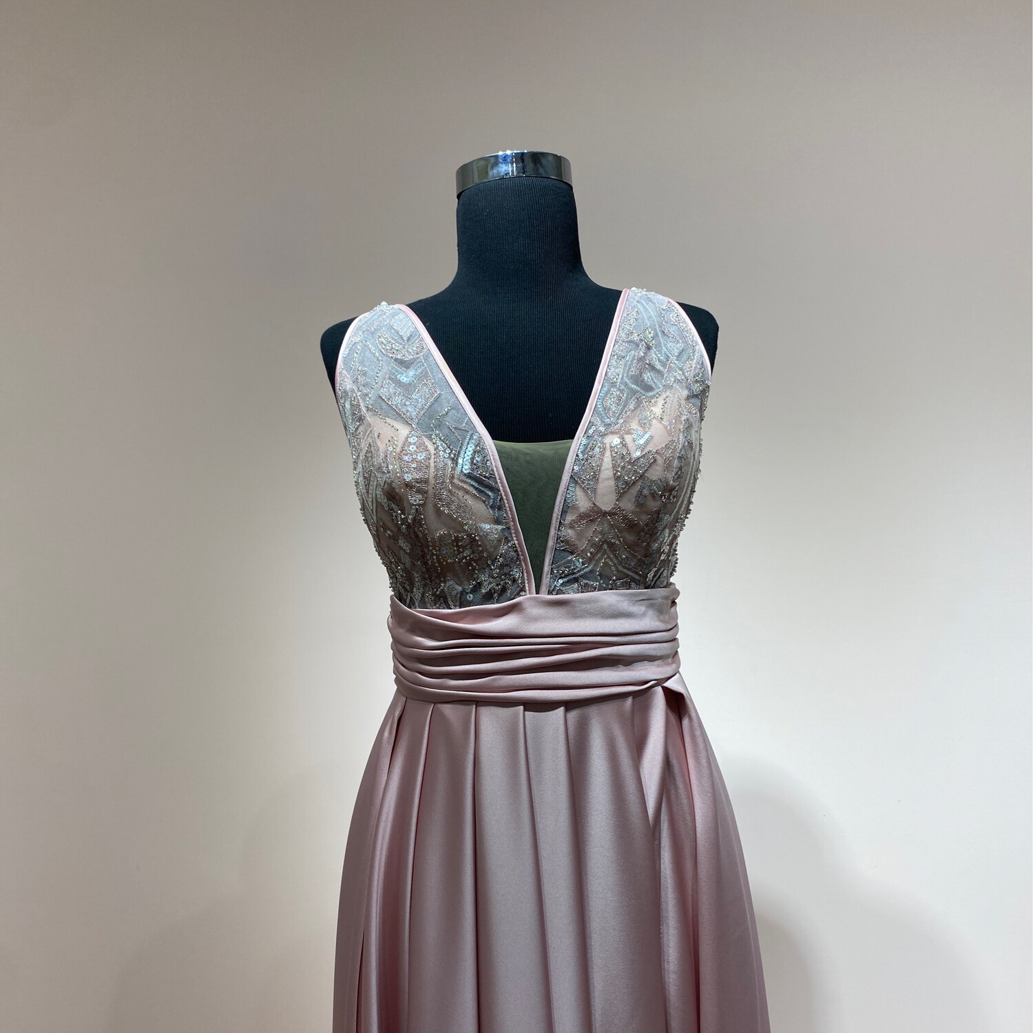 Vestido-Largo-Light Pink-Talla/40