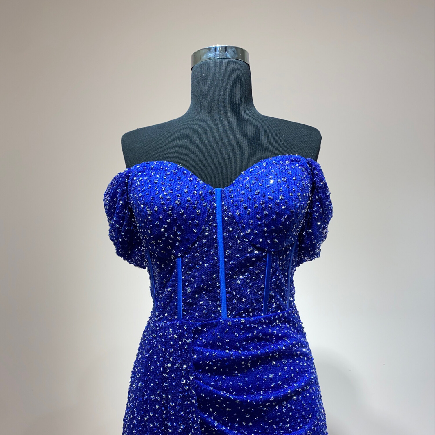 Vestido-Largo-Azul-Talla/2 RE5063-2AZUL