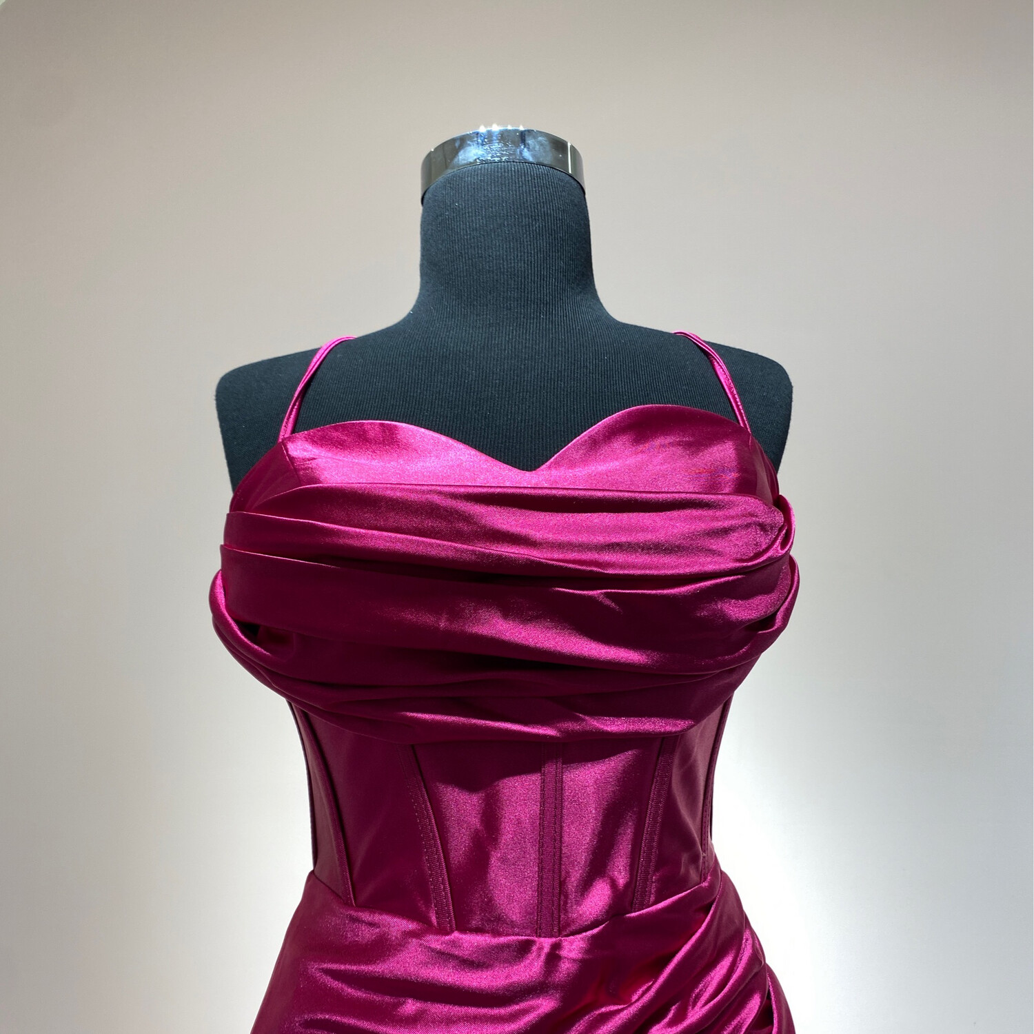 Vestido-Largo-Rosado-Talla/2 RE5118-2PINK