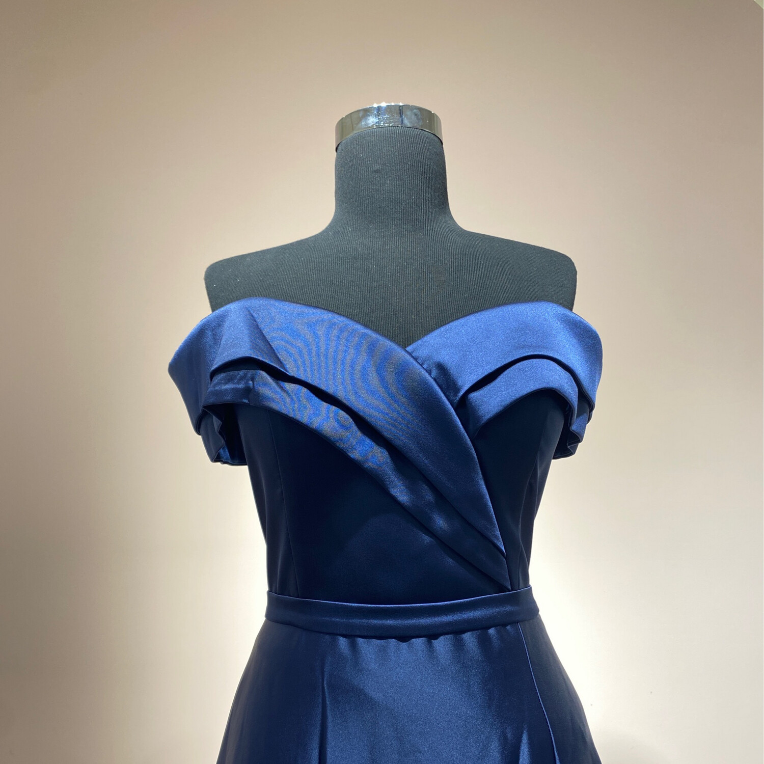 Vestido-Largo-NAVY-Talla/4 RE4667-4NAVY