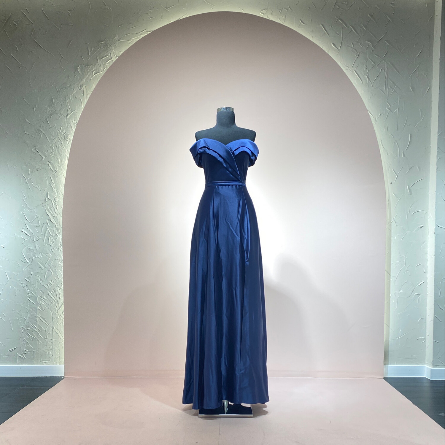 Vestido-Largo-NAVY-Talla/4 RE4667-4NAVY