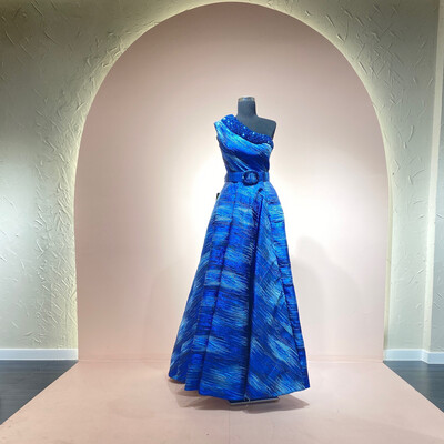 Vestido-Largo-Azul-Talla/48 INC5435-48