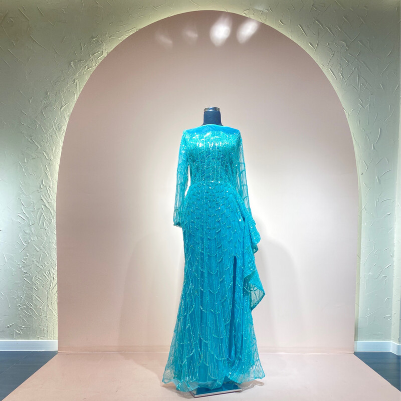 Vestido-Largo-MINT-Talla/20 MWMR134-20