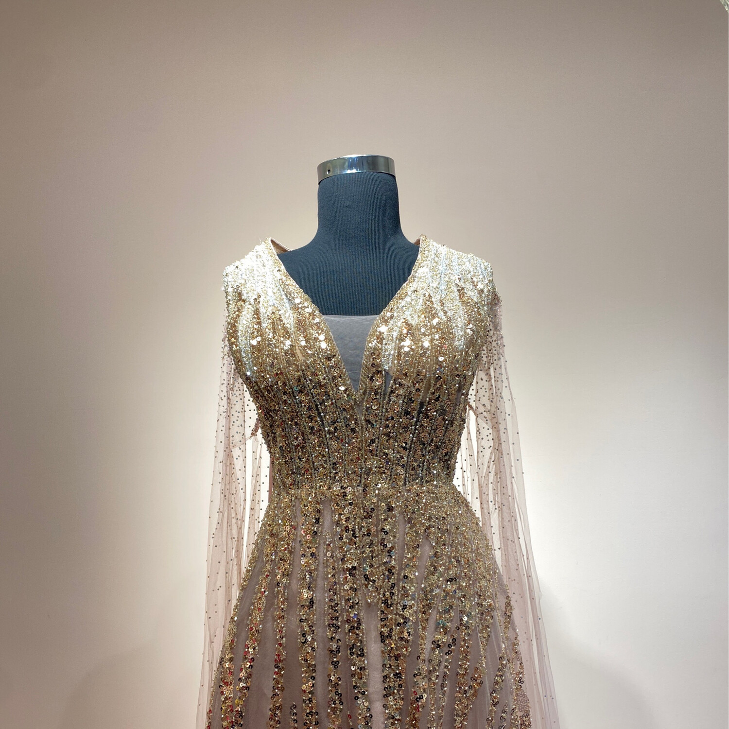 Vestido-Largo-Vizon-Talla/24 MWMR135-24