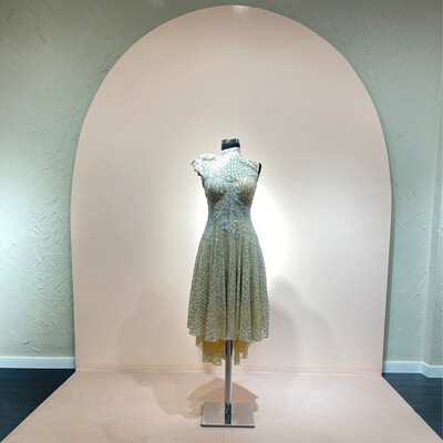 VESTIDO CORTO  SILVER TALLA 42
