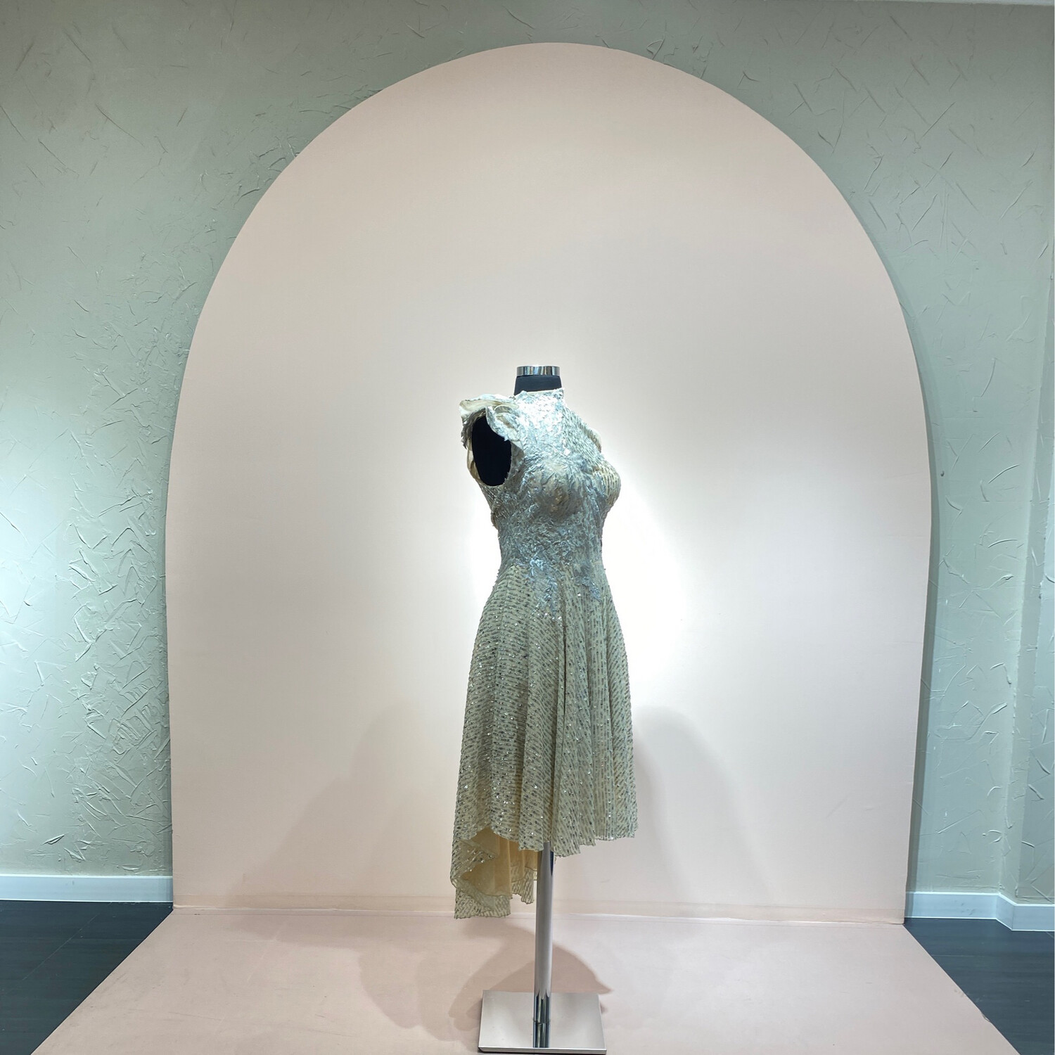 VESTIDO CORTO  SILVER TALLA 42