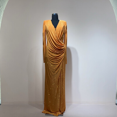 Vestido Largo - Amarillo - Talla 42 Vestido Largo - Amarillo - Talla 42