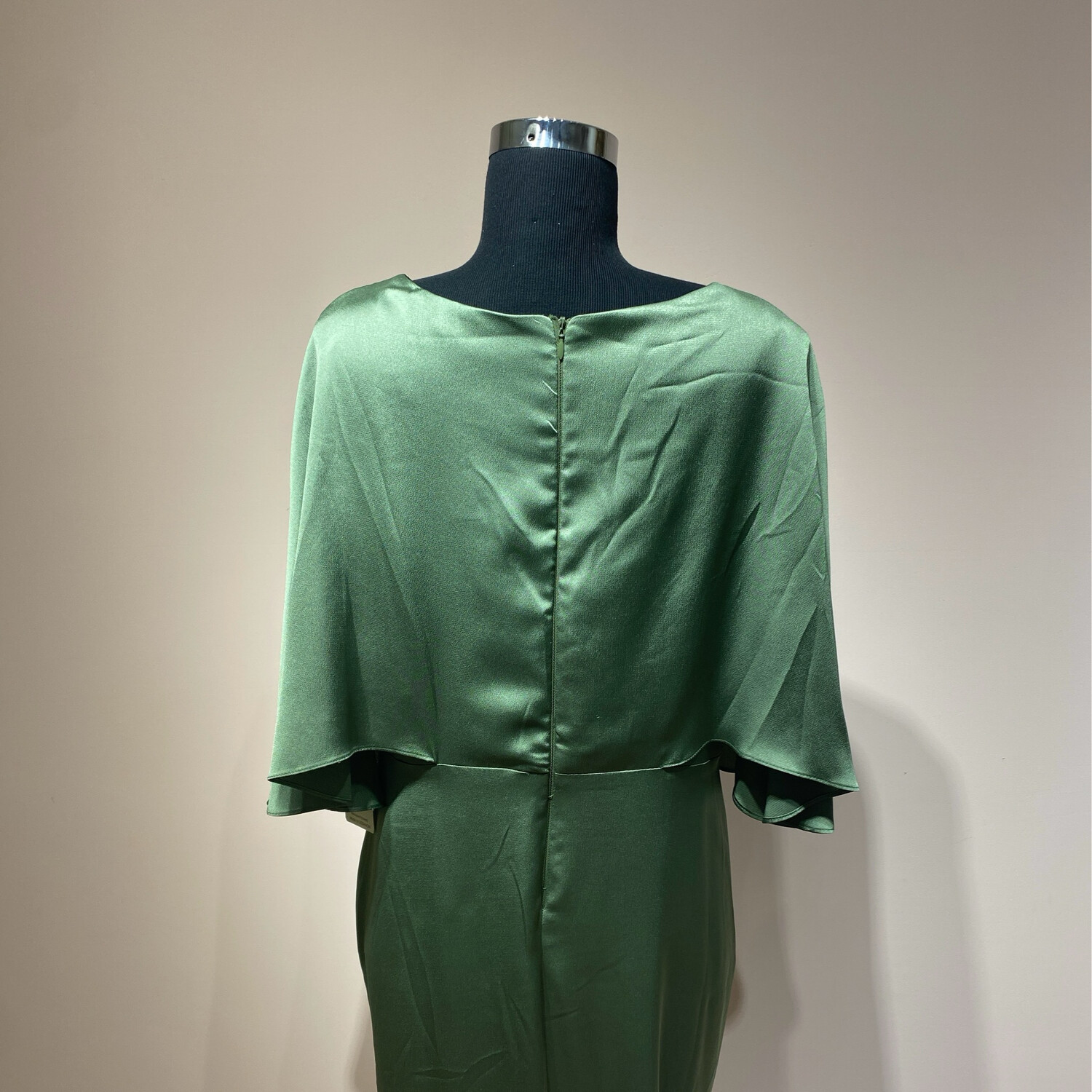 Vestido Largo,	Verde Olivo	,Talla	46