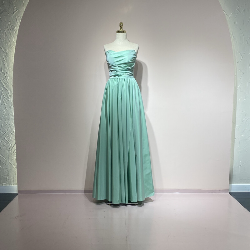 Vestido Largo,	Verde Menta	,Talla	38