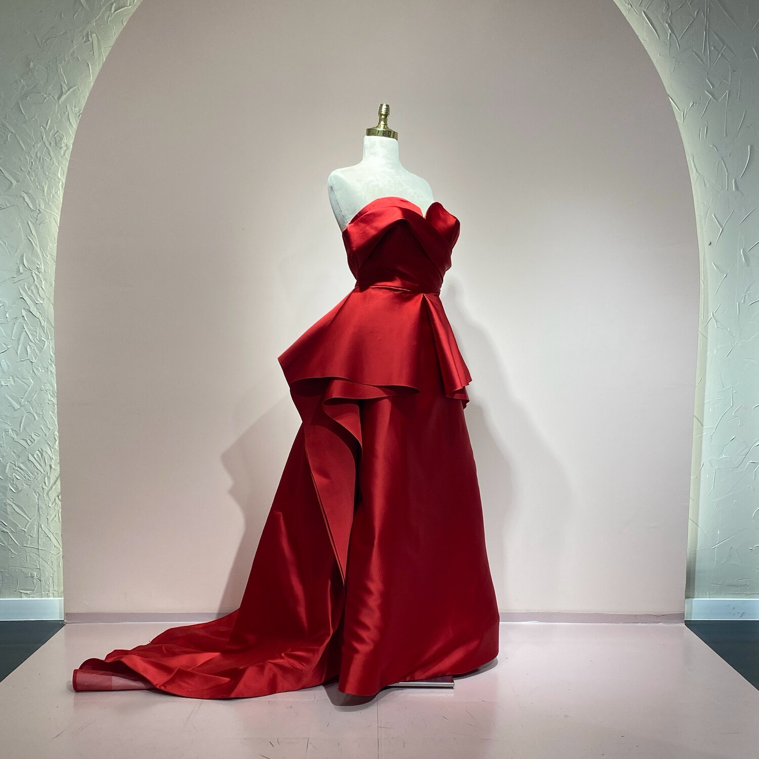 Vestido largo rojo talla 44/12