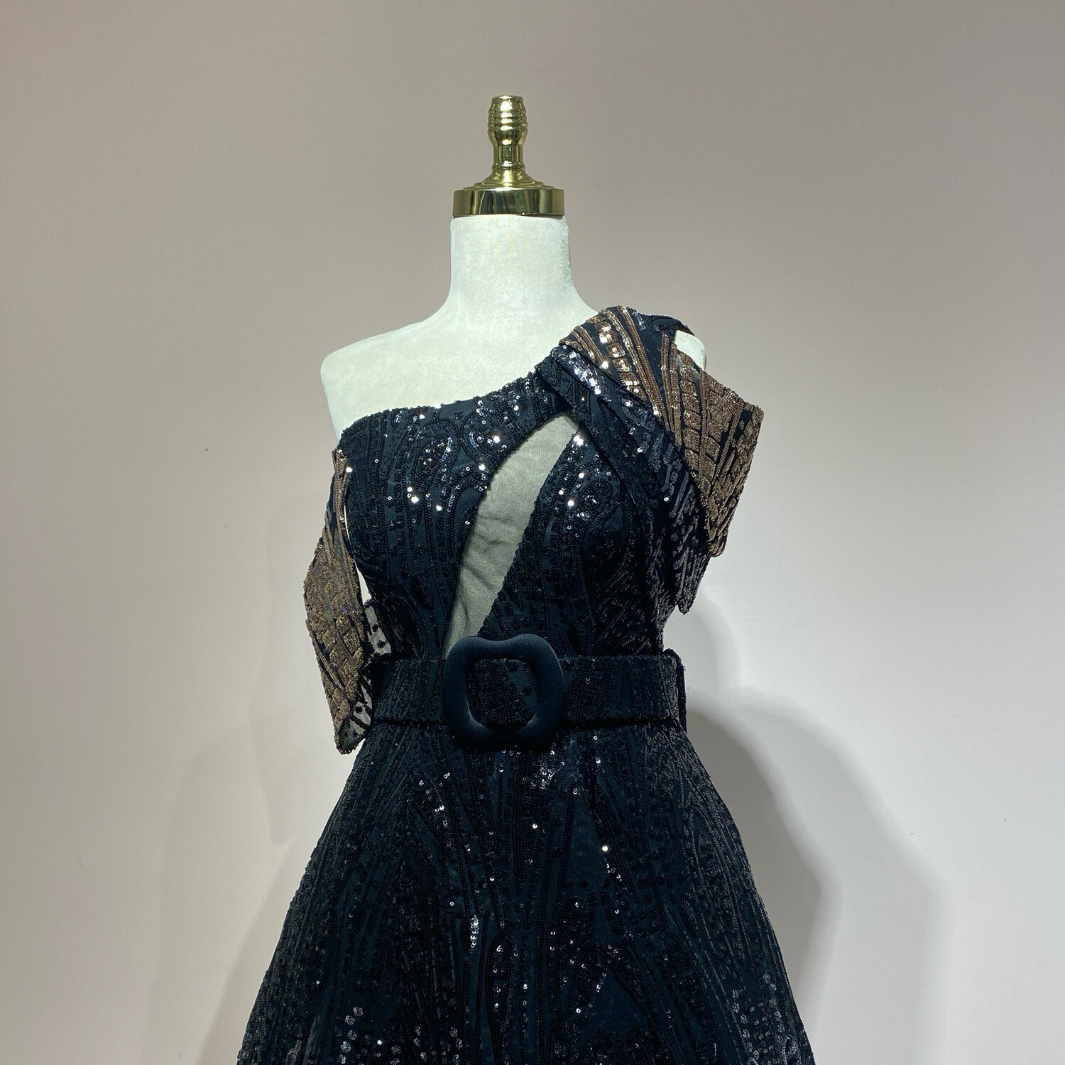 Vestido largo negro talla 44/12