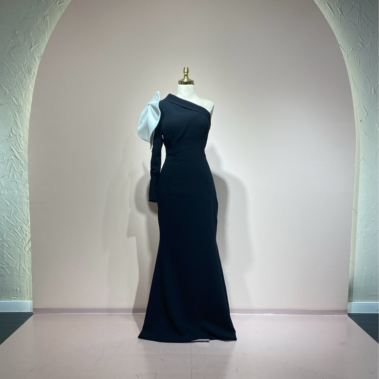 Vestido largo negro talla 44/12