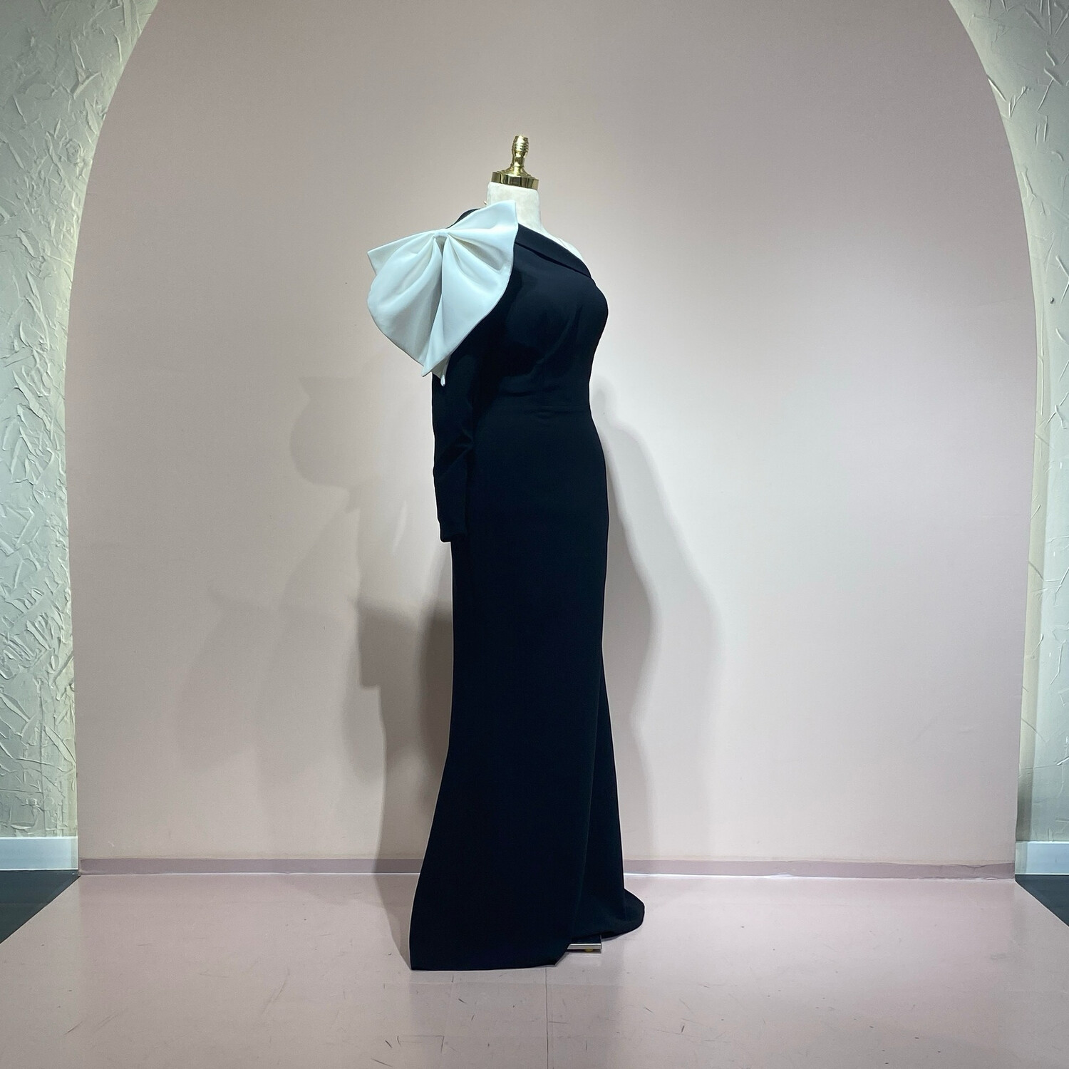 Vestido largo negro talla 44/12