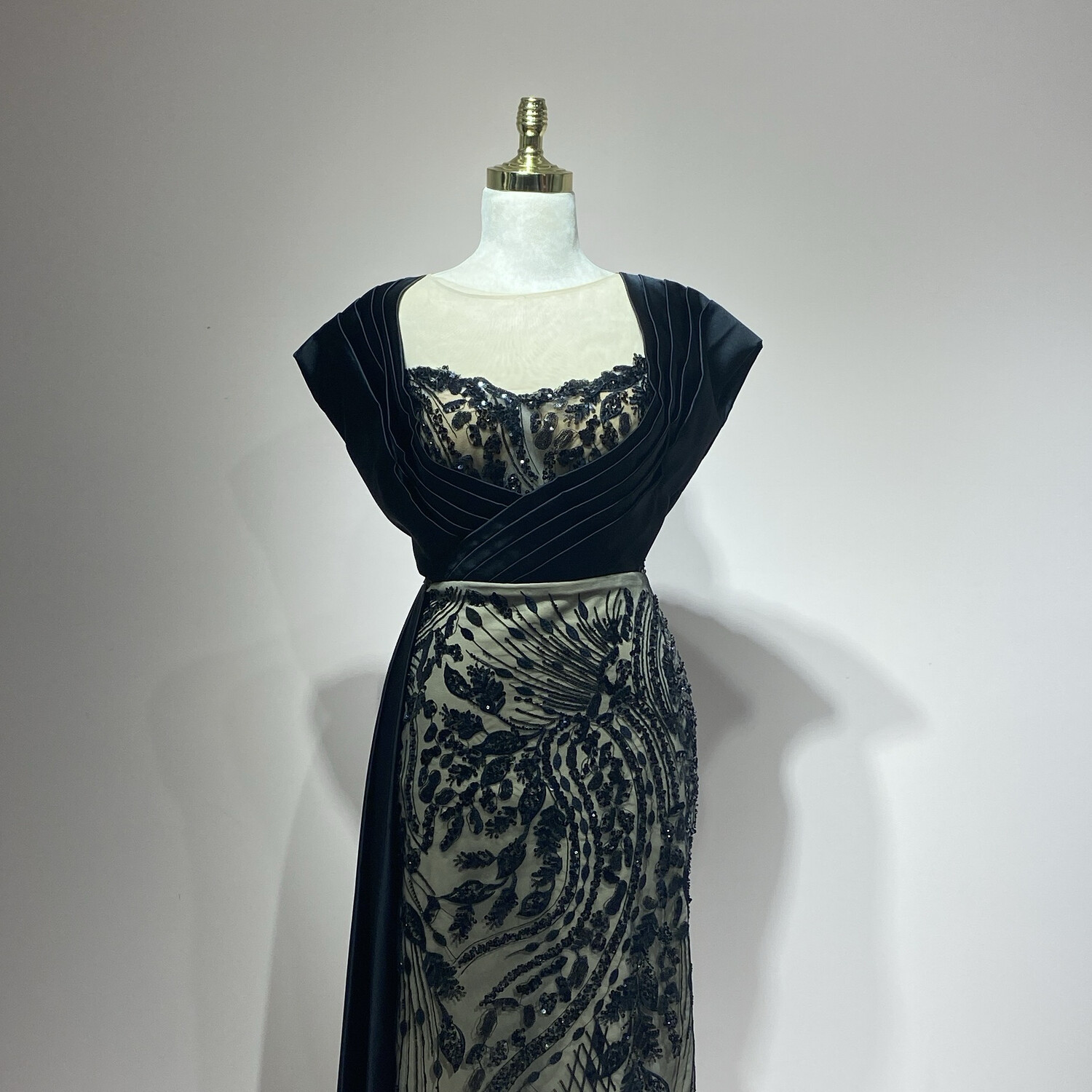 Vestido largo negro talla 44/12