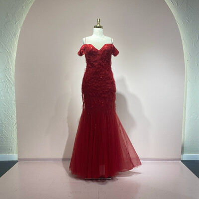 Vestido largo rojo talla 42/10