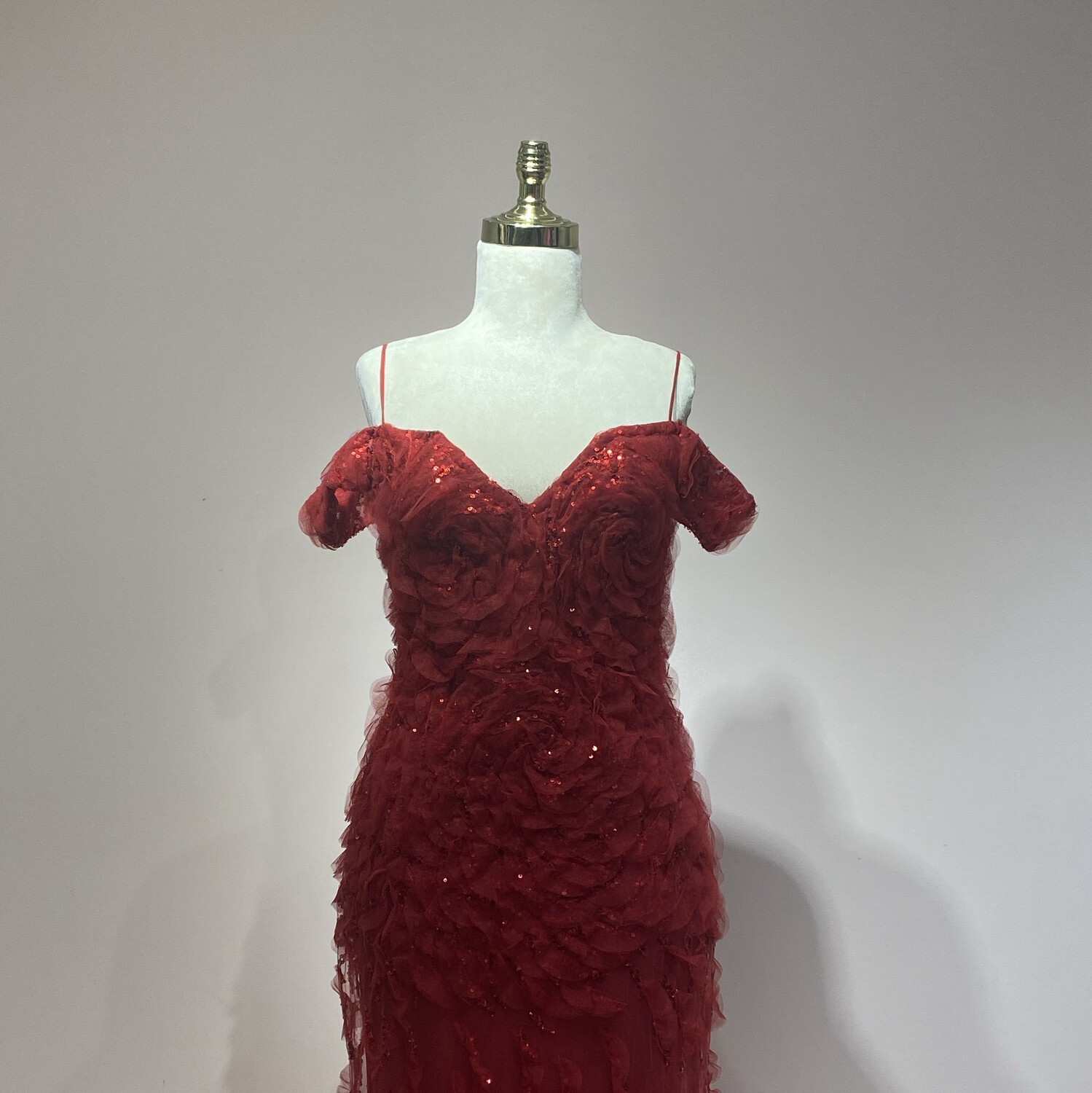 Vestido largo rojo talla 42/10